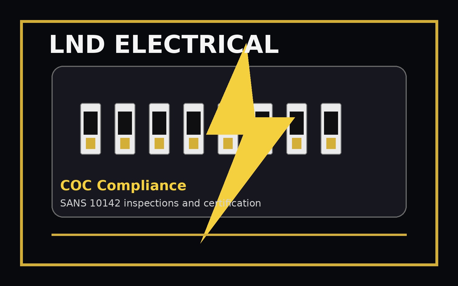 Compliance certification