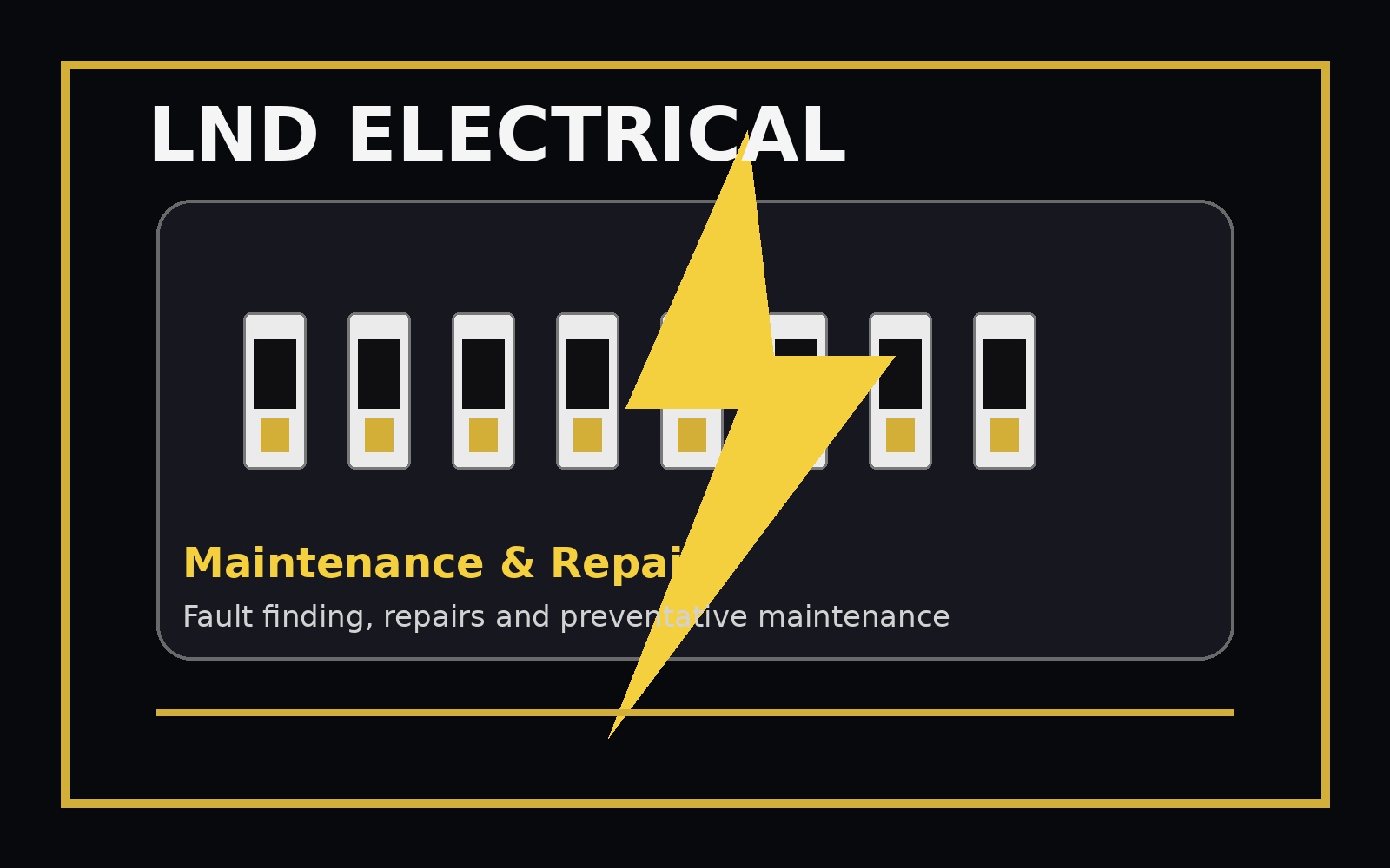 Electrical maintenance